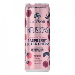 Radnor Hills - Infusions Raspberry & Black Cherry - 12 x 330ml
